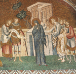 decorazione musiva parietale di S. Salvatore in Chora, Il censimento a Betlemme