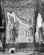 decorazione musiva parietale di S. Salvatore in Chora, Cristo guarisce l'uomo con la mano inaridita