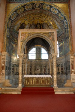 Parenzo, basilica Eufrasiana, ciborio
