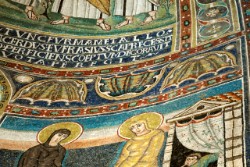 Parenzo, basilica Eufrasiana, abside centrale, Umbracoli