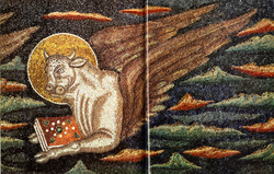 Ravenna, S. Apollinare in Classe, Cristo e i quattro evangelisti, part.