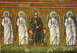 Ravenna, S. Apollinare Nuovo, Cristo in trono