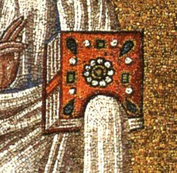 Ravenna, S. Apollinare Nuovo, Profeta, part.