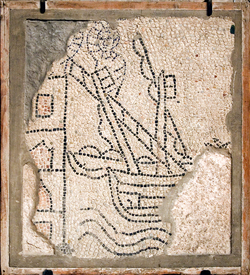 Ravenna, S. Giovanni Evangelista, Assalto navale alle mura di Costantinopoli