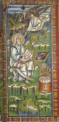 Ravenna, S. Vitale, san Matteo evangelista