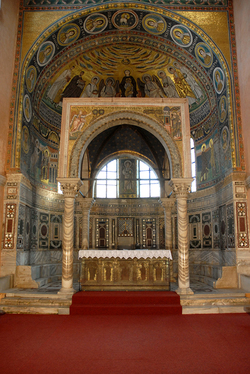 Poreč, Euphrasian Basilica, ciborium